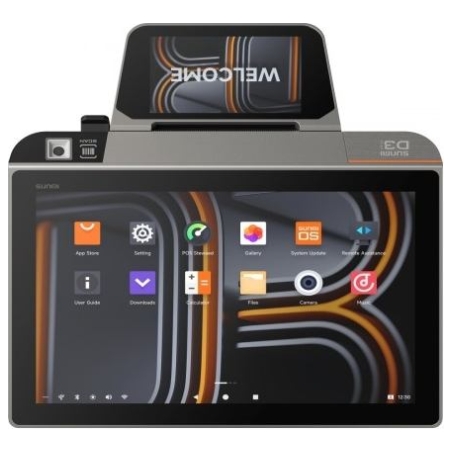 Sunmi Terminal D3 Mini 10,1+4.0 inches 3+32GB,scanner,80mm print