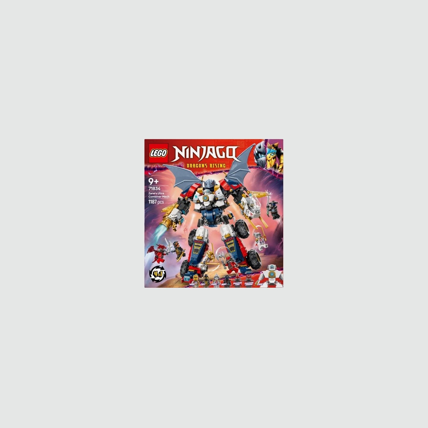 Lego Ninjago 71834 Zane's Ultra Combiner Mech