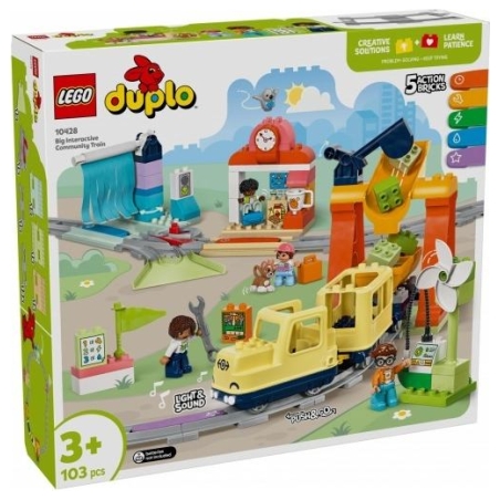 Lego DUPLO 10428 Big Interactive Community Train
