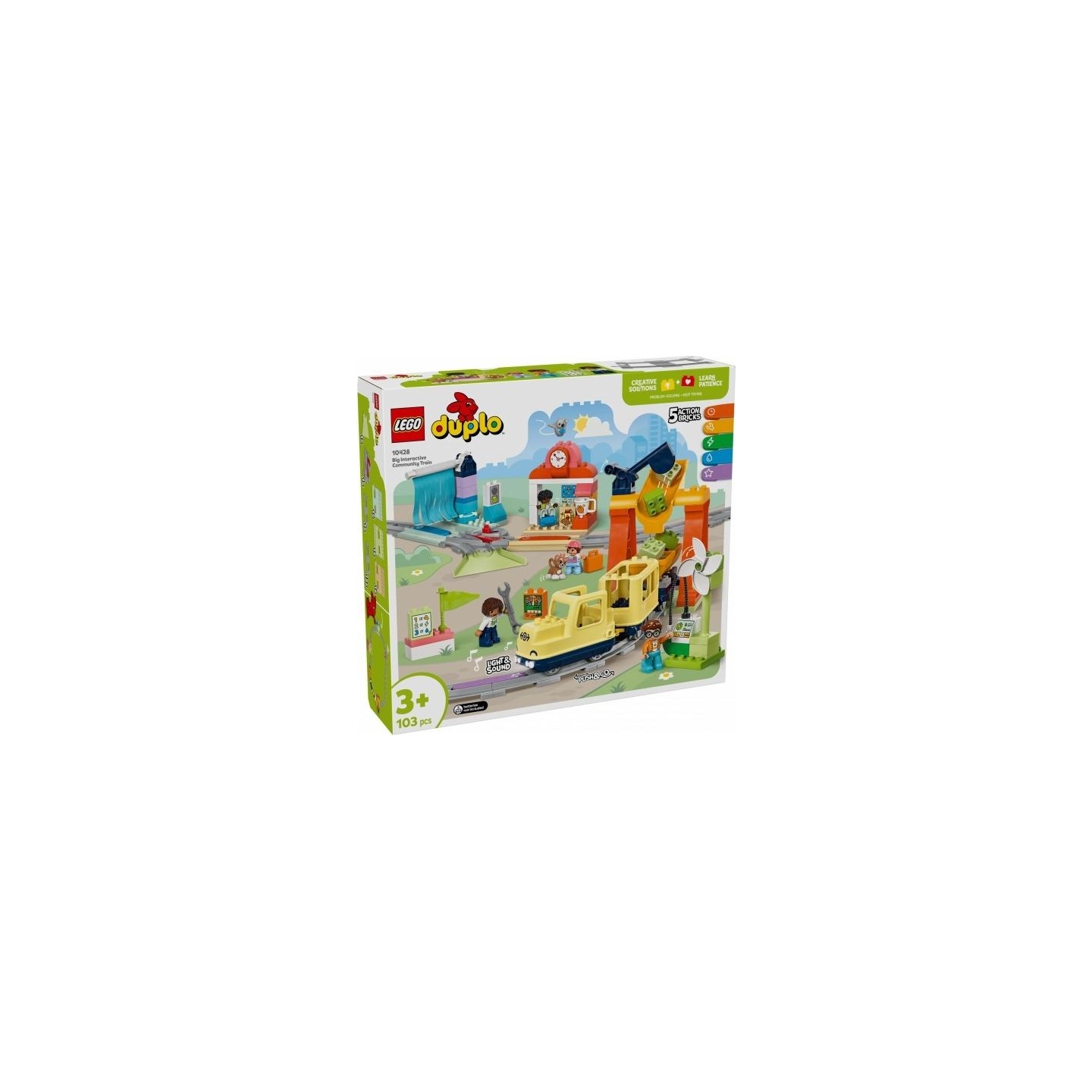 Lego DUPLO 10428 Big Interactive Community Train