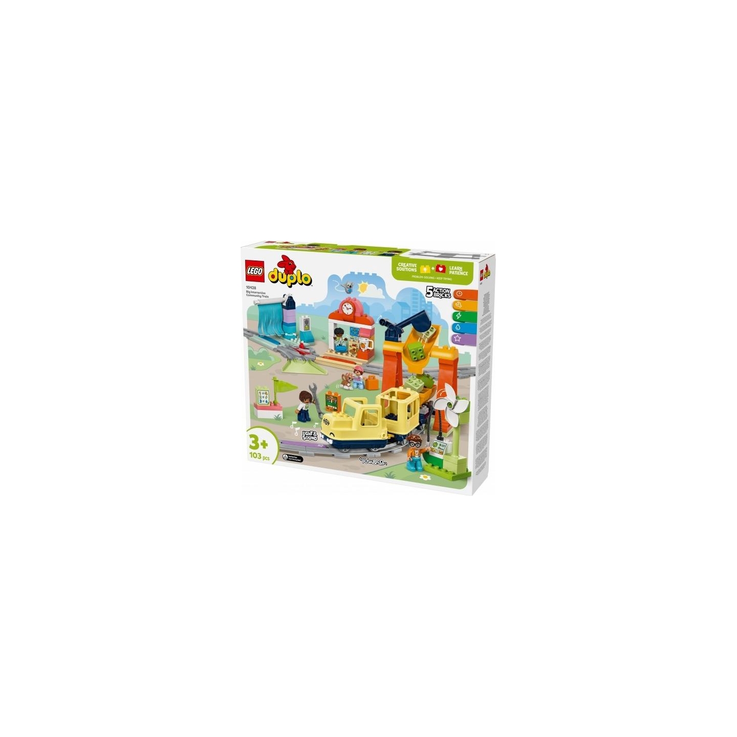 Lego DUPLO 10428 Big Interactive Community Train