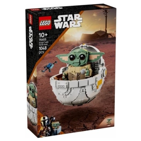 Lego Bricks Star Wars 75403 Grogu with Hover Pram