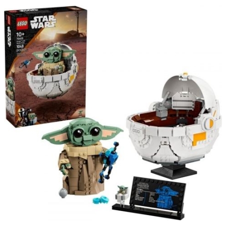 Lego Bricks Star Wars 75403 Grogu with Hover Pram