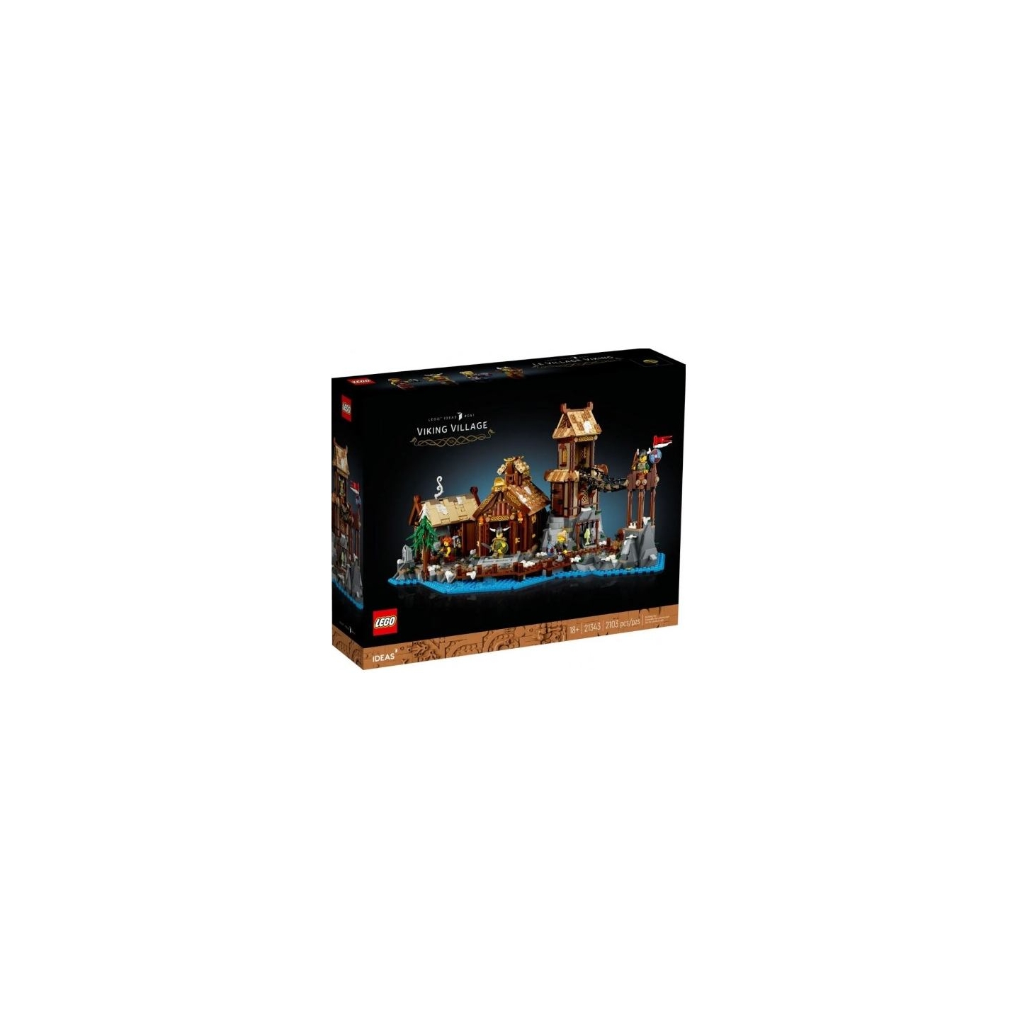 Lego Klocki Ideas 21343 Wioska Wikingów