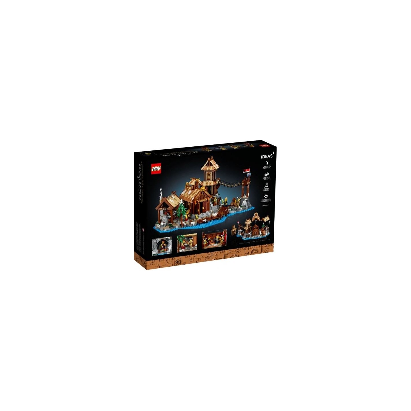 Lego Klocki Ideas 21343 Wioska Wikingów