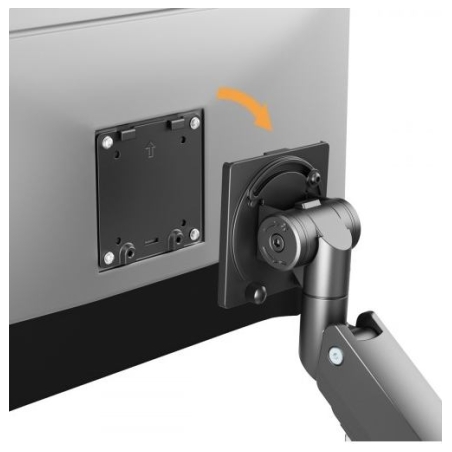 Maclean Monitor mount 27kg double arm MC-968