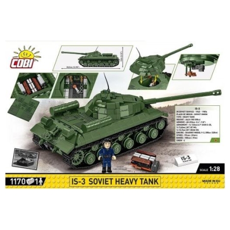 Cobi Klocki IS-3 Soviet Heavy Tank