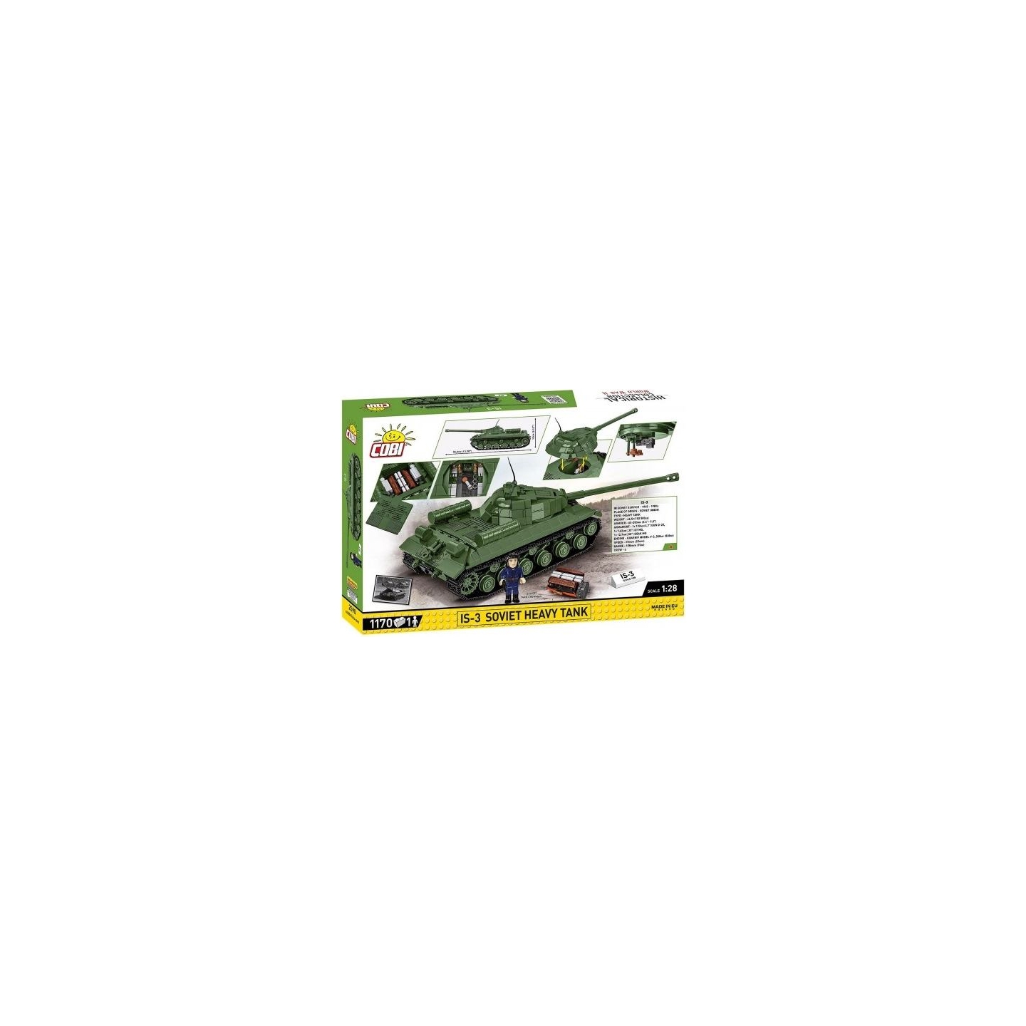 Cobi Klocki IS-3 Soviet Heavy Tank