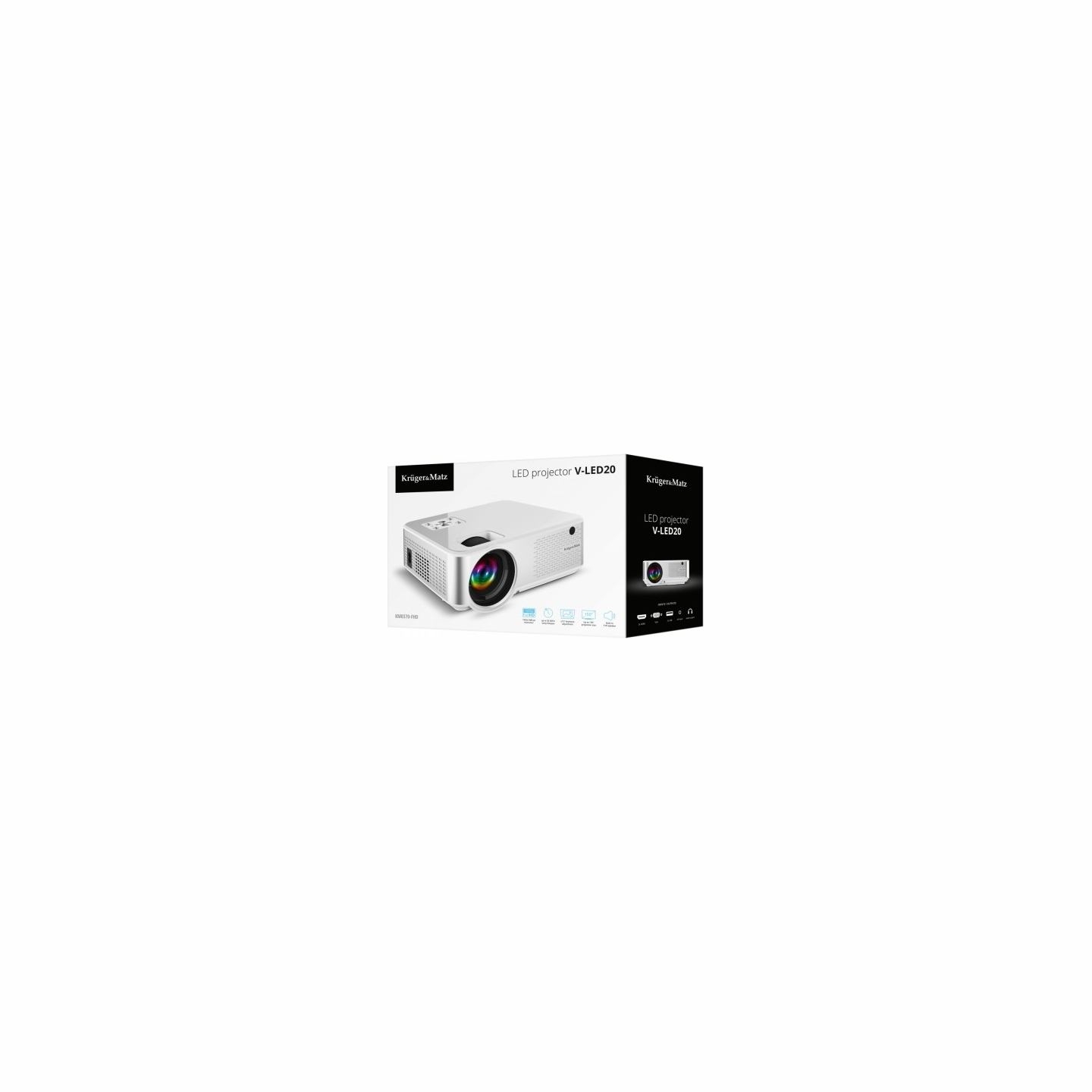 Kruger & Matz LED Projector Kruger & M atz V-LED20