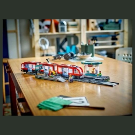 Lego City Downtown Streetcar and Station