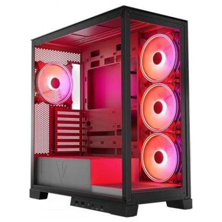 Modecom Black COMPUTER CASE SPACE ARGB