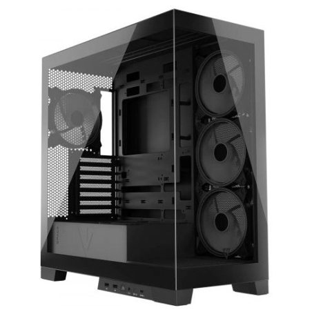 Modecom Black COMPUTER CASE SPACE ARGB