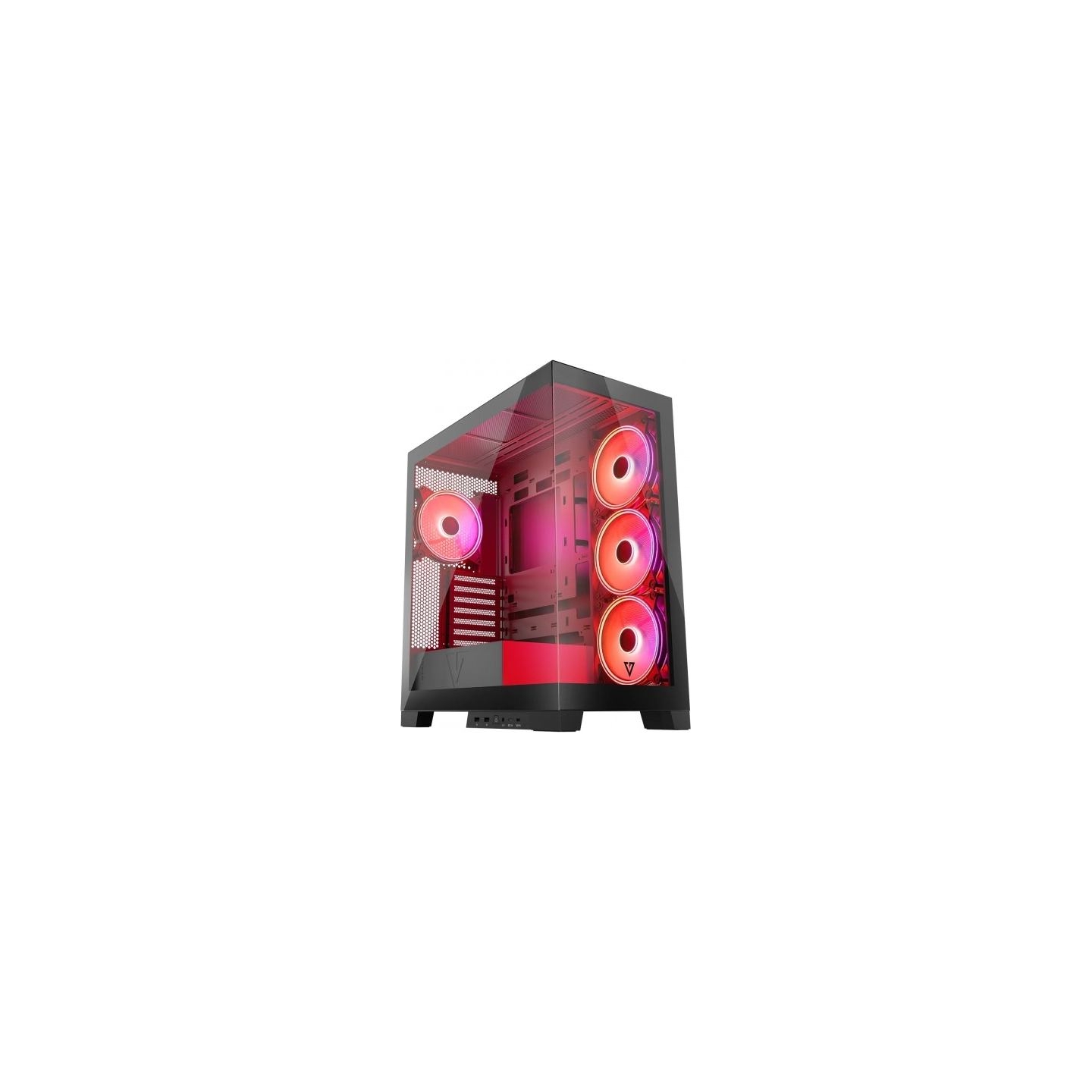 Modecom Black COMPUTER CASE SPACE ARGB