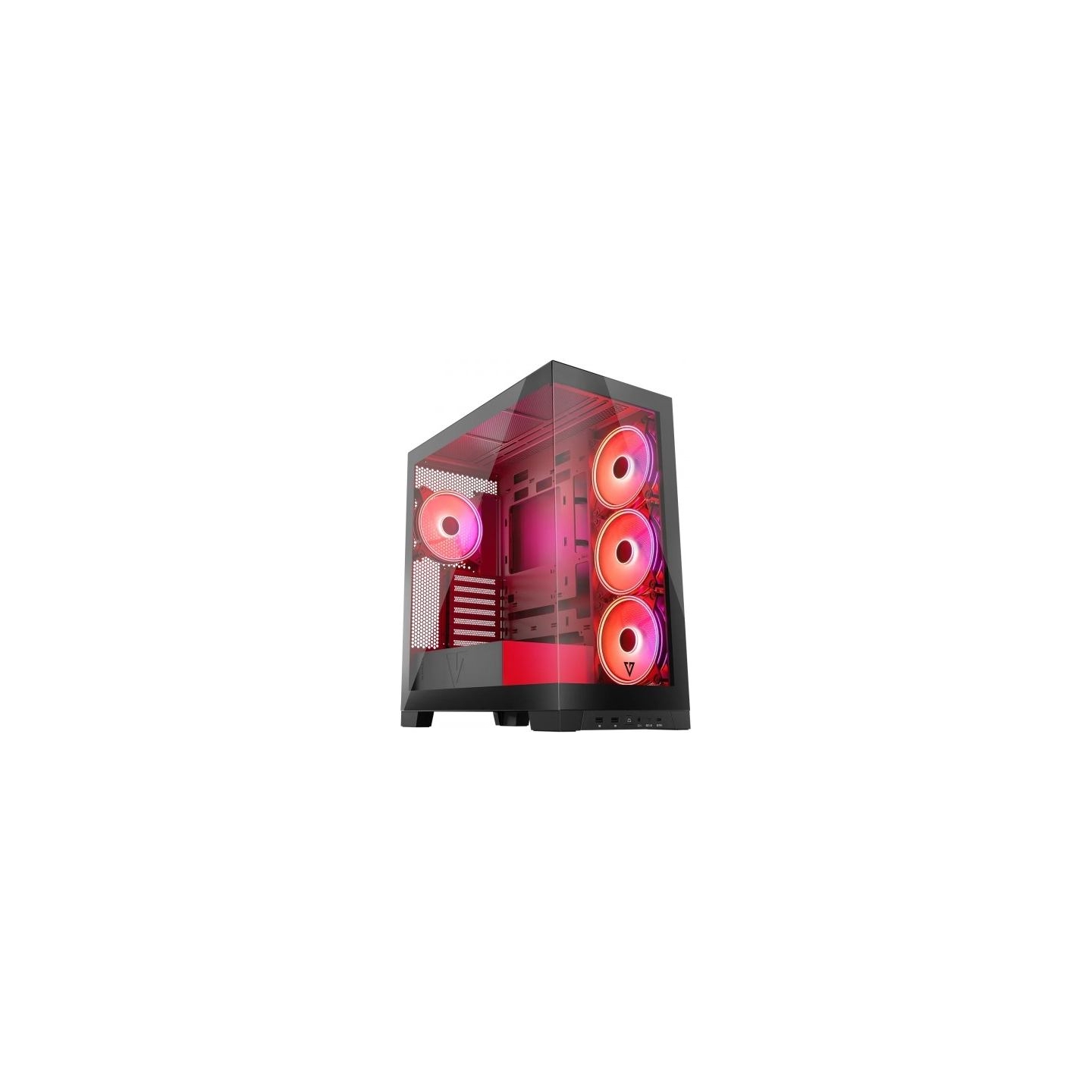 Modecom Black COMPUTER CASE SPACE ARGB