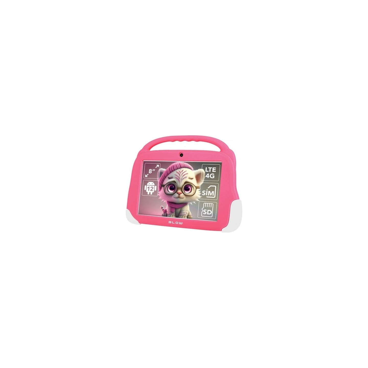 Blow Tablet KidsTAB8 4G BLOW 4/64GB pink case