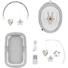 Lionelo Bella Set Gray Concrete rocking cradle