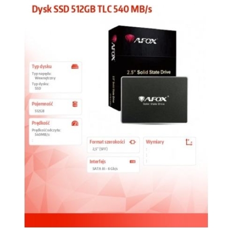 Afox SSD 512GB TLC