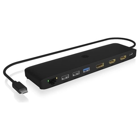 Icybox ICY BOX IB-DK2116-C 12in1,HDMI,DP,LAN,USB