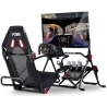 Next Level Racing Floor stand | NLR-A020 | Height adjustment, Tilt | 55 " | Black/Red