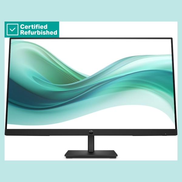 HP RENEW SILVER HP 327pf Series 3 Pro FHD Monitor - 27" 1920x1080 FHD 250-nit 100Hz AG, IPS, HDMI/VGA/DisplayPort, tilt, 1 years