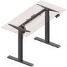 Maclean Sit stand desk frame Ergo Office ER-433
