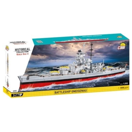 Cobi Klocki Blocks Battleship Gneisenau