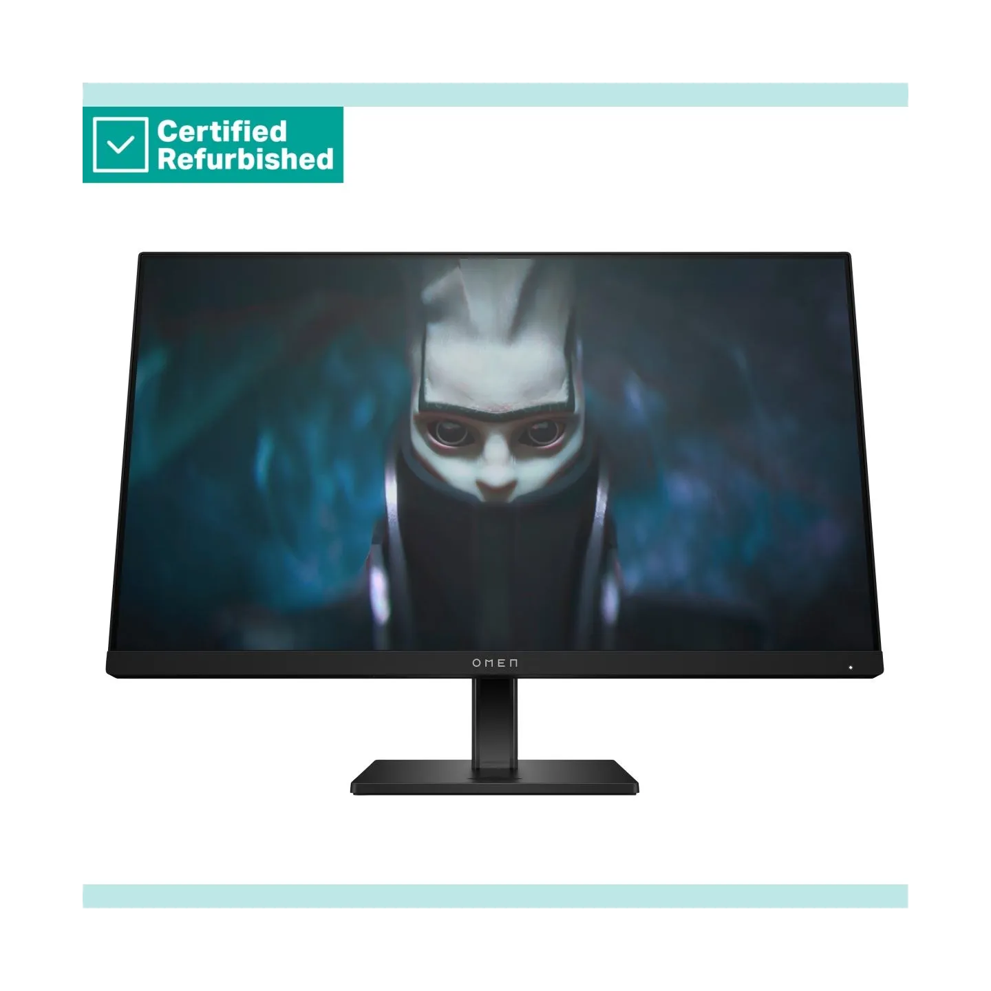 HP RENEW GOLD OMEN by HP 24 FHD Gaming Monitor - 23.8" 1920x1080 FHD 300-nit 165Hz AG, IPS, 2x HDMI/DisplayPort, height adjustab