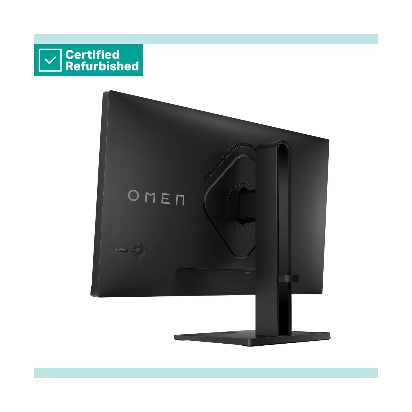 HP RENEW GOLD OMEN by HP 24 FHD Gaming Monitor - 23.8" 1920x1080 FHD 300-nit 165Hz AG, IPS, 2x HDMI/DisplayPort, height adjustab