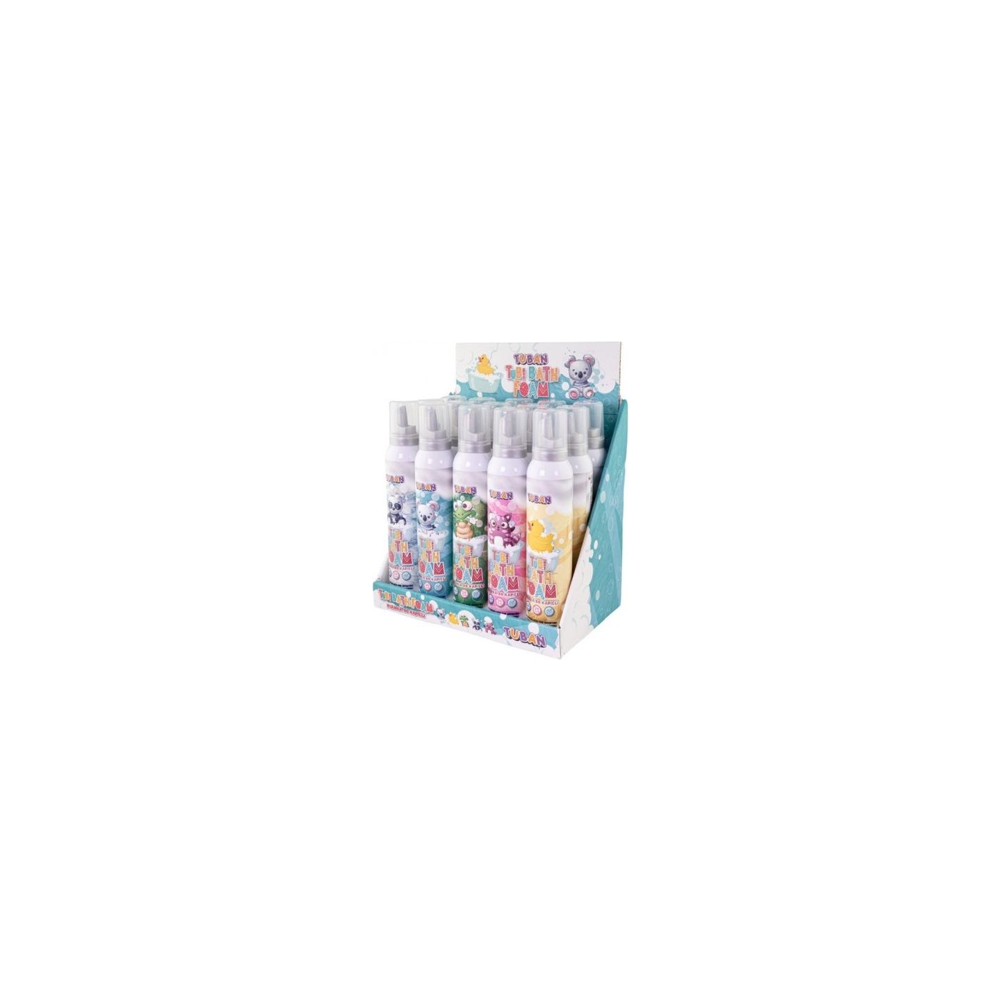 Tuban Tubi Foam mix 200 ml Display 15 pcs
