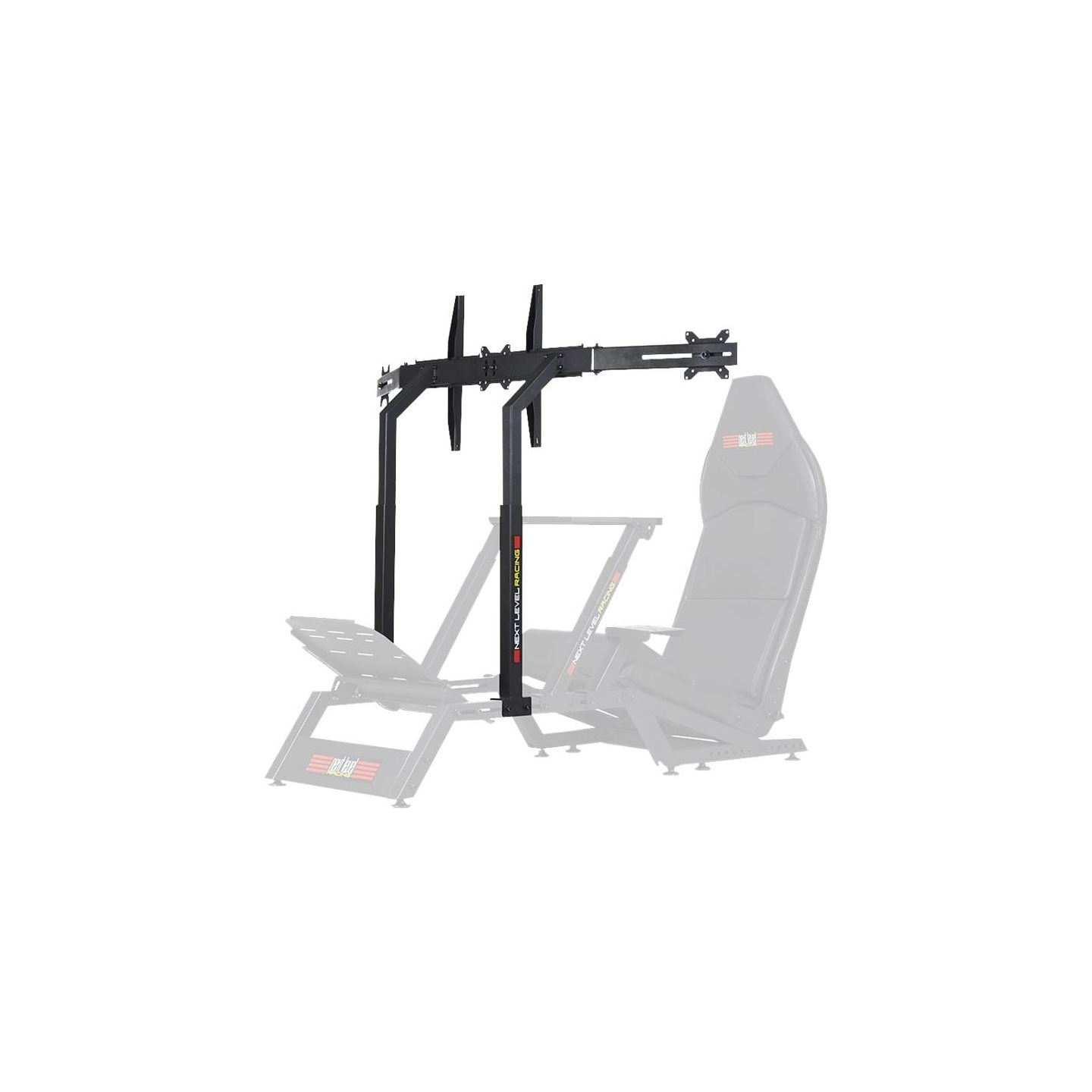 Next Level Racing | F-GT Monitor Stand | Height, tilt | 27-65 " | Maximum weight (capacity) 60 kg | Black
