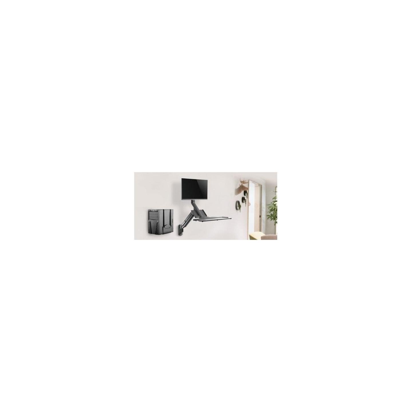 Maclean Monitor And Keyboard Wall Mount MC-838
