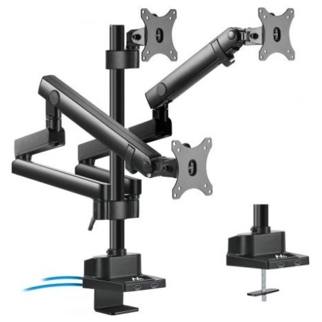 Maclean Triple Stand For 3 Monitor Screens MC-811