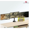 Maclean Triple Stand For 3 Monitor Screens MC-811