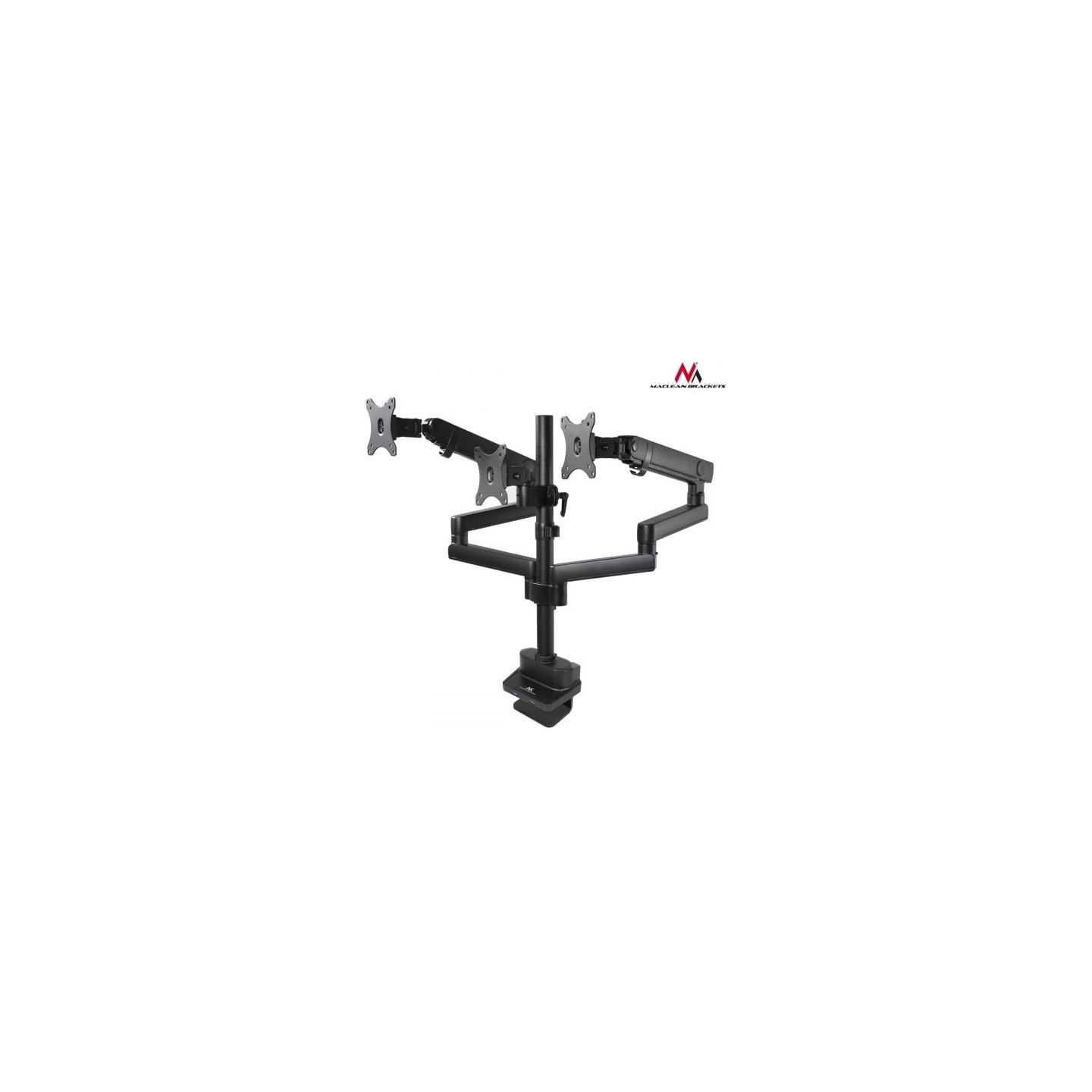 Maclean Triple Stand For 3 Monitor Screens MC-811