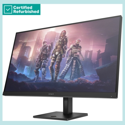 HP RENEW GOLD OMEN by HP 32q QHD Gaming Monitor - 31.5" 2560x1440 QHD 400-nit 165Hz AG, IPS HDR 400, 2x HDMI/DisplayPort, height