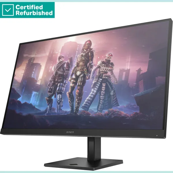 HP RENEW GOLD OMEN by HP 32q QHD Gaming Monitor - 31.5" 2560x1440 QHD 400-nit 165Hz AG, IPS HDR 400, 2x HDMI/DisplayPort, height