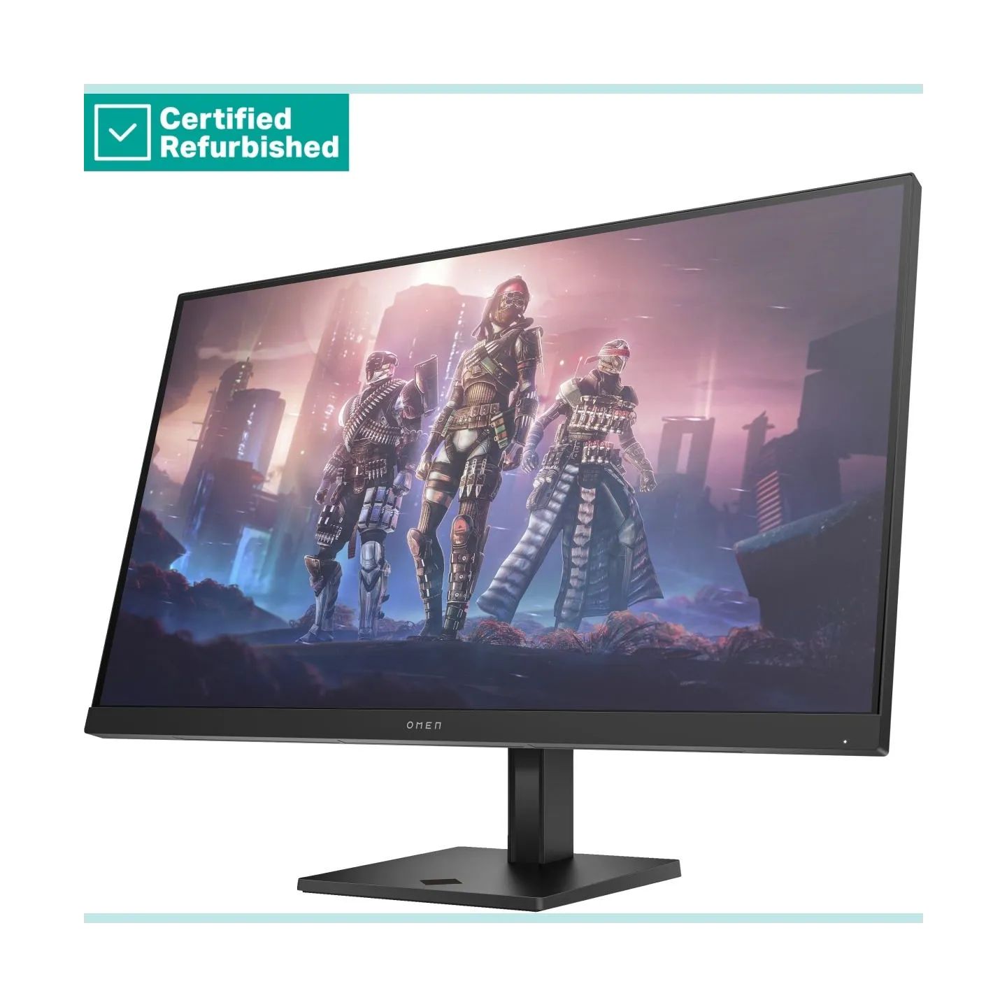 HP RENEW GOLD OMEN by HP 32q QHD Gaming Monitor - 31.5" 2560x1440 QHD 400-nit 165Hz AG, IPS HDR 400, 2x HDMI/DisplayPort, height