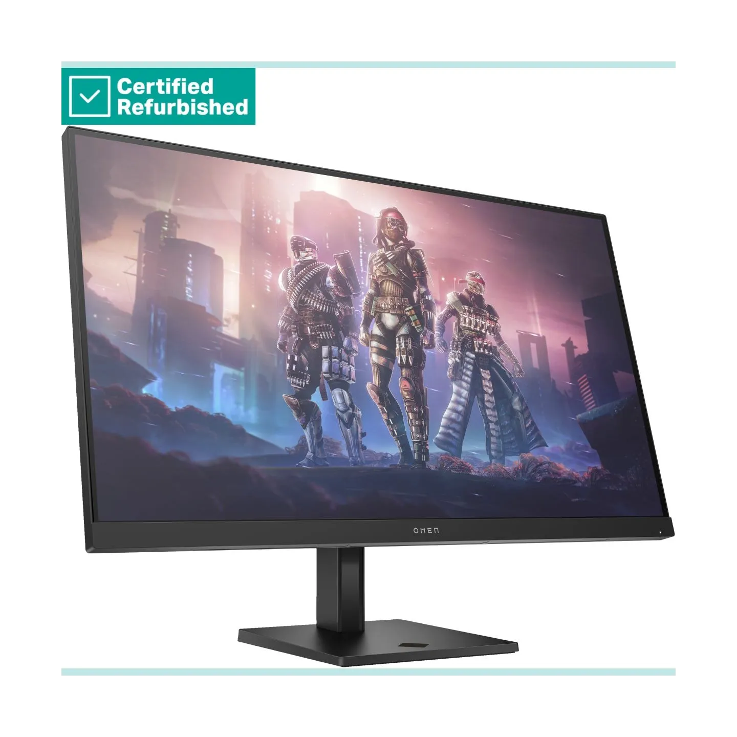 HP RENEW GOLD OMEN by HP 32q QHD Gaming Monitor - 31.5" 2560x1440 QHD 400-nit 165Hz AG, IPS HDR 400, 2x HDMI/DisplayPort, height