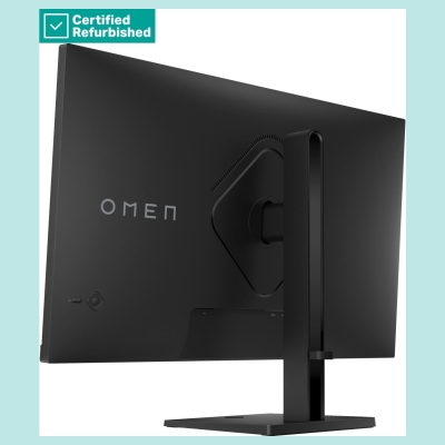 HP RENEW GOLD OMEN by HP 32q QHD Gaming Monitor - 31.5" 2560x1440 QHD 400-nit 165Hz AG, IPS HDR 400, 2x HDMI/DisplayPort, height