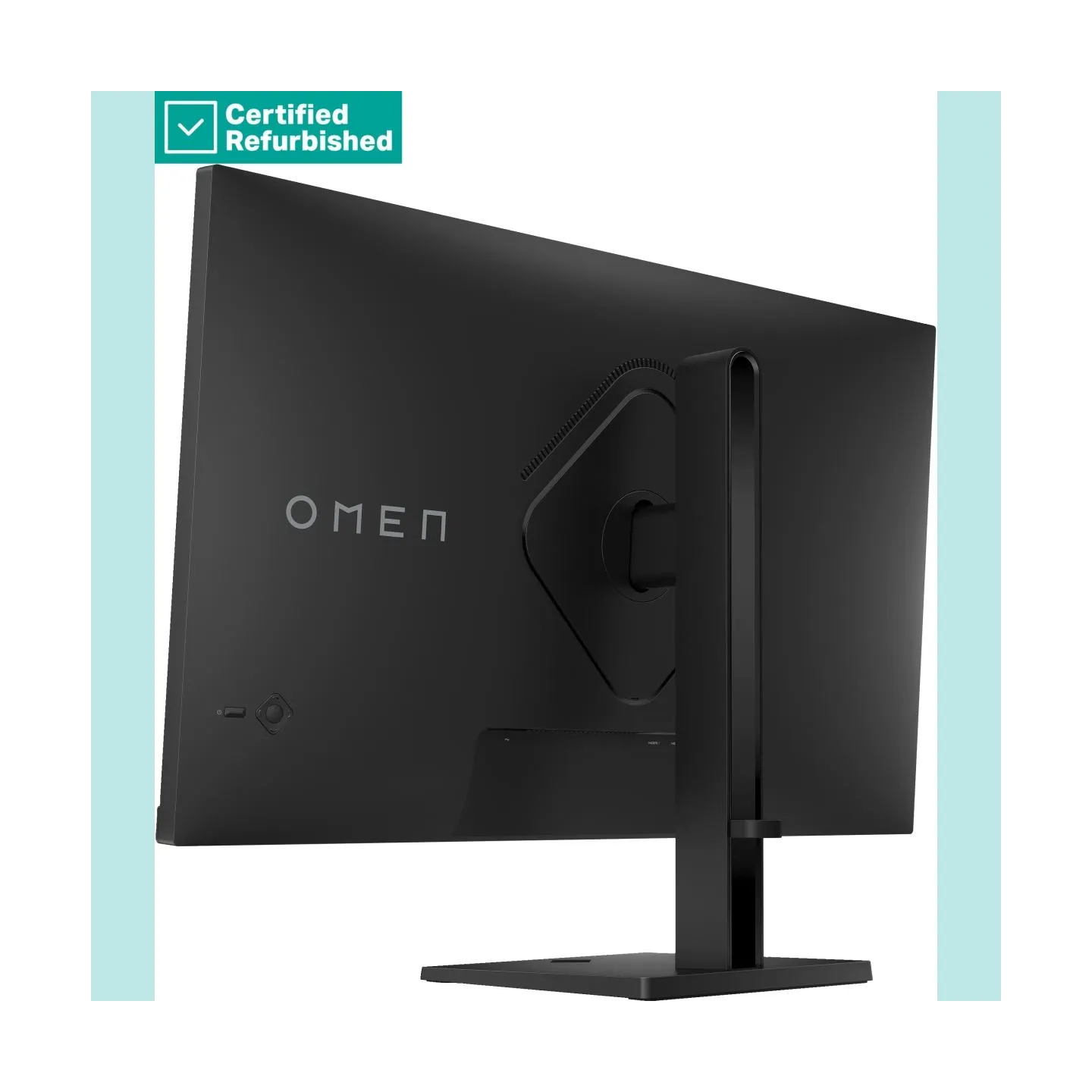 HP RENEW GOLD OMEN by HP 32q QHD Gaming Monitor - 31.5" 2560x1440 QHD 400-nit 165Hz AG, IPS HDR 400, 2x HDMI/DisplayPort, height