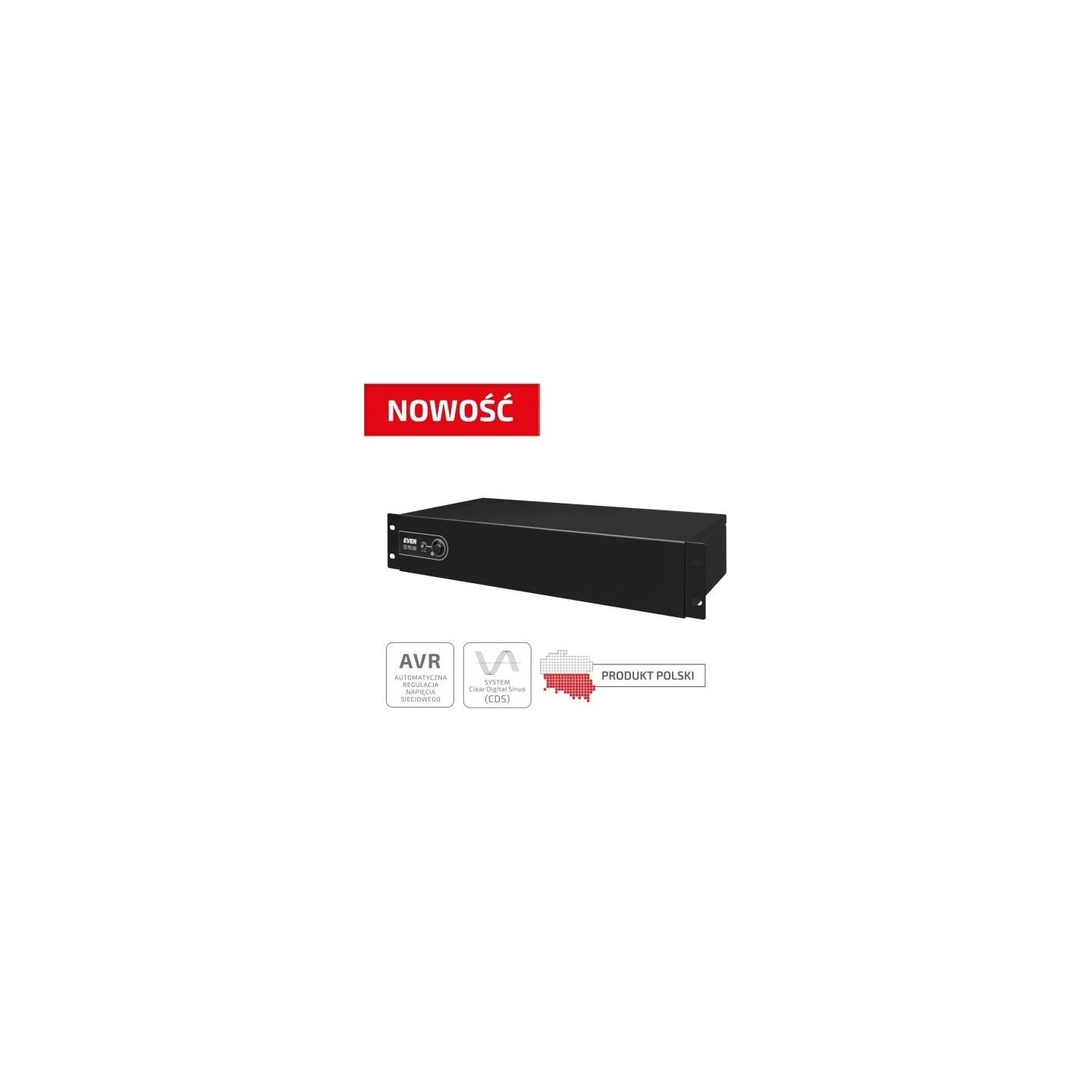 Ever UPS ECO PRO 1200AV R CDS 19 2U