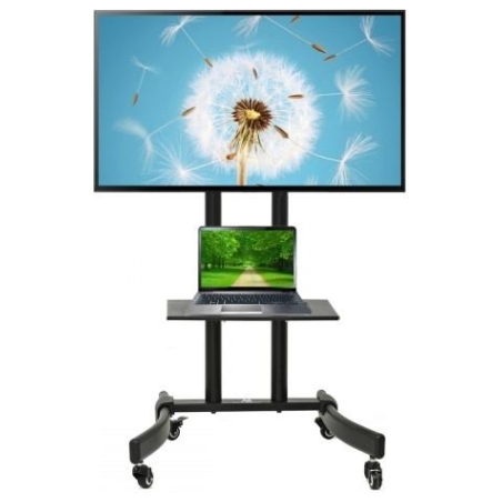 Maclean Professional TV stand trolley on wheels MC-739 max 40kg max 32-65 ''