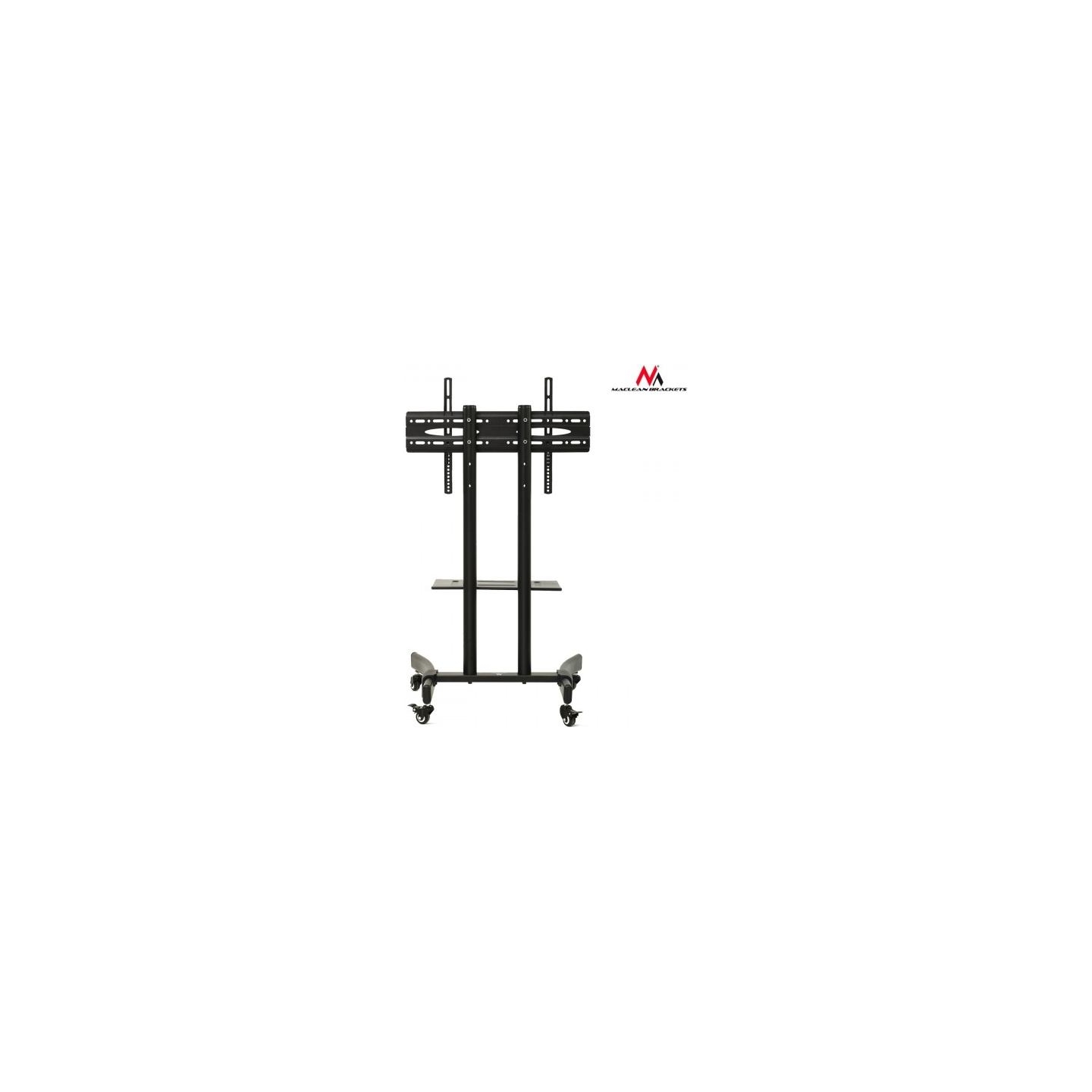 Maclean Professional TV stand trolley on wheels MC-739 max 40kg max 32-65 ''