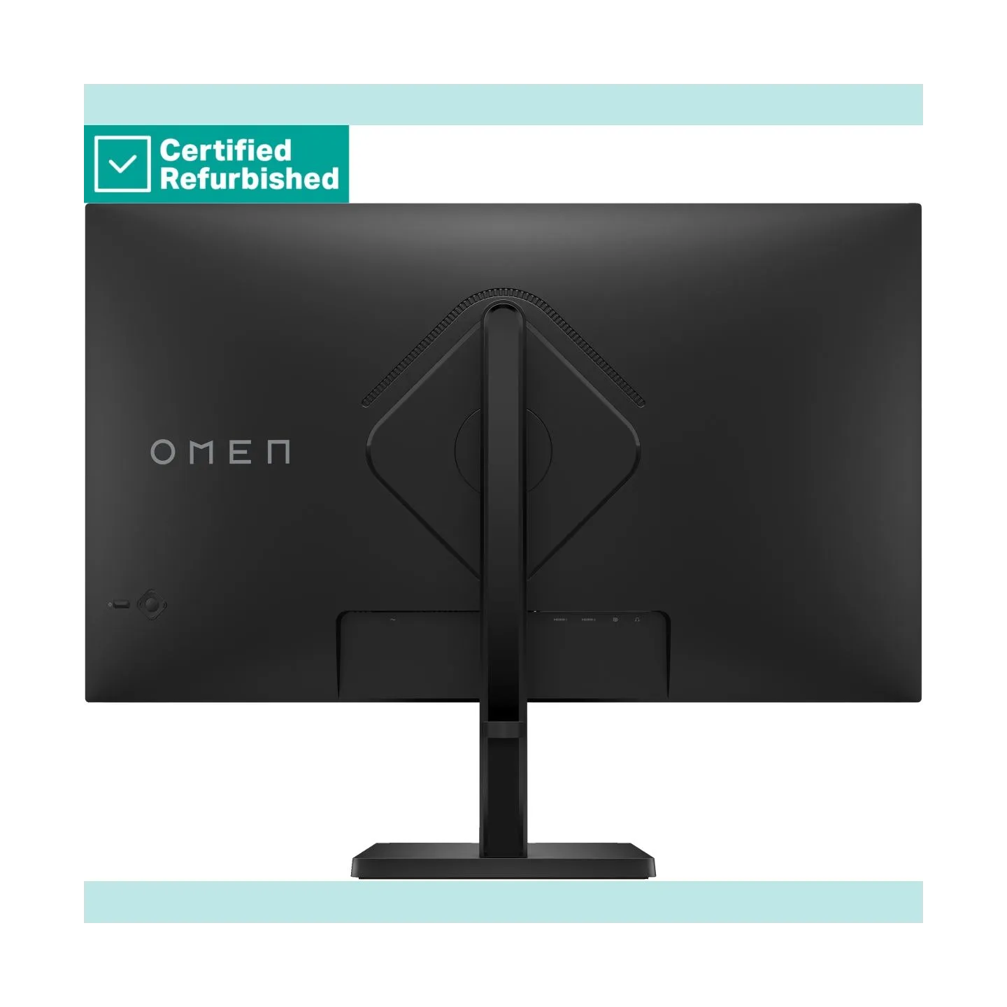 HP RENEW GOLD OMEN by HP 32q QHD Gaming Monitor - 31.5" 2560x1440 QHD 400-nit 165Hz AG, IPS HDR 400, 2x HDMI/DisplayPort, height