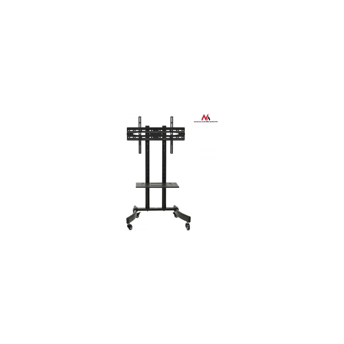 Maclean Professional TV stand trolley on wheels MC-739 max 40kg max 32-65 ''