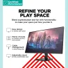HP RENEW GOLD OMEN by HP 32q QHD Gaming Monitor - 31.5" 2560x1440 QHD 400-nit 165Hz AG, IPS HDR 400, 2x HDMI/DisplayPort, height