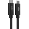 Hyper | HyperDrive Next USB4 Type-C Performance Cable, 1.2 m | HD6500BKGL