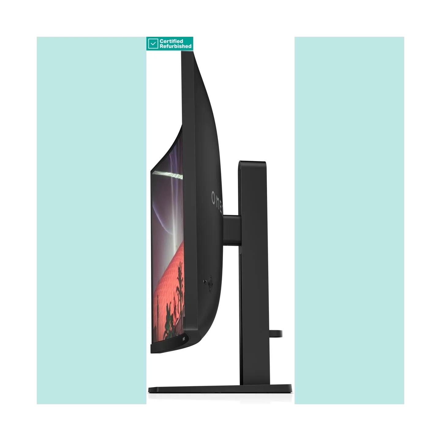 HP RENEW GOLD OMEN by HP 32c Curved Gaming Monitor - 31.5" 2560x1440 QHD 400-nit 165Hz AG, Curved, VA HDR 400, 2x HDMI/DisplayPo