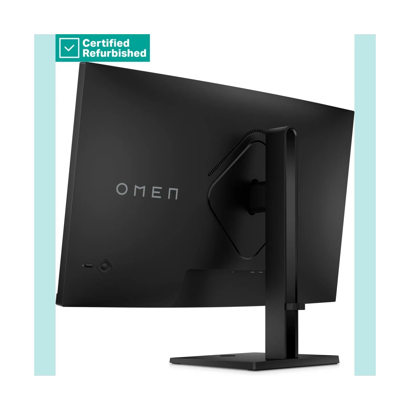 HP RENEW GOLD OMEN by HP 32c Curved Gaming Monitor - 31.5" 2560x1440 QHD 400-nit 165Hz AG, Curved, VA HDR 400, 2x HDMI/DisplayPo