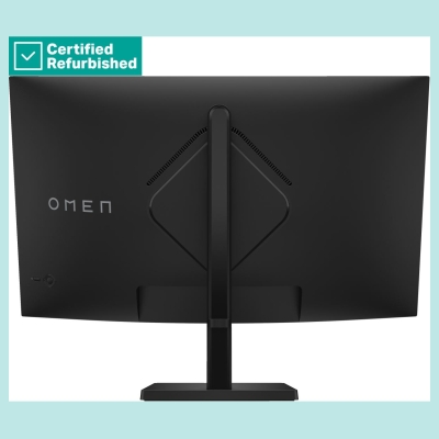 HP RENEW GOLD OMEN by HP 32c Curved Gaming Monitor - 31.5" 2560x1440 QHD 400-nit 165Hz AG, Curved, VA HDR 400, 2x HDMI/DisplayPo